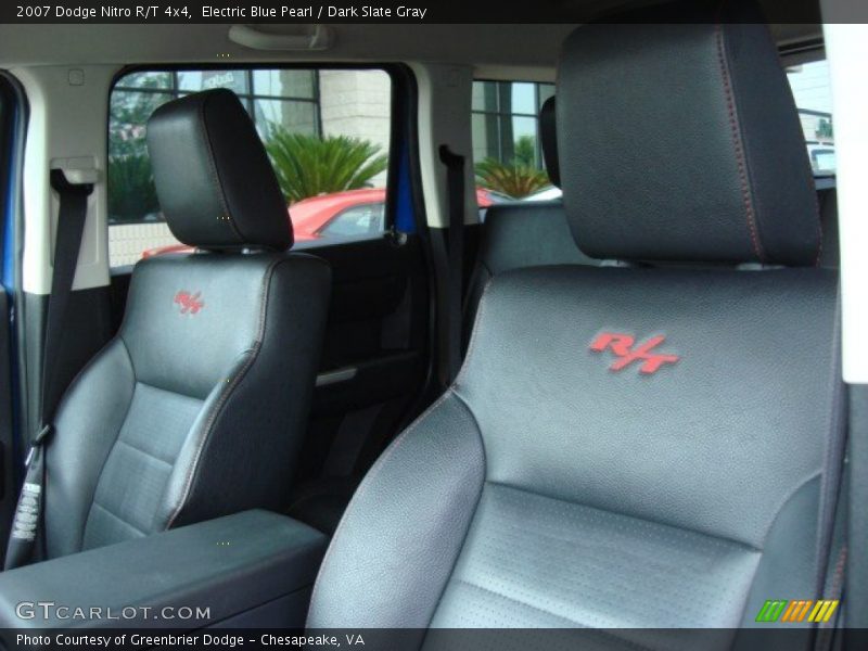 Electric Blue Pearl / Dark Slate Gray 2007 Dodge Nitro R/T 4x4