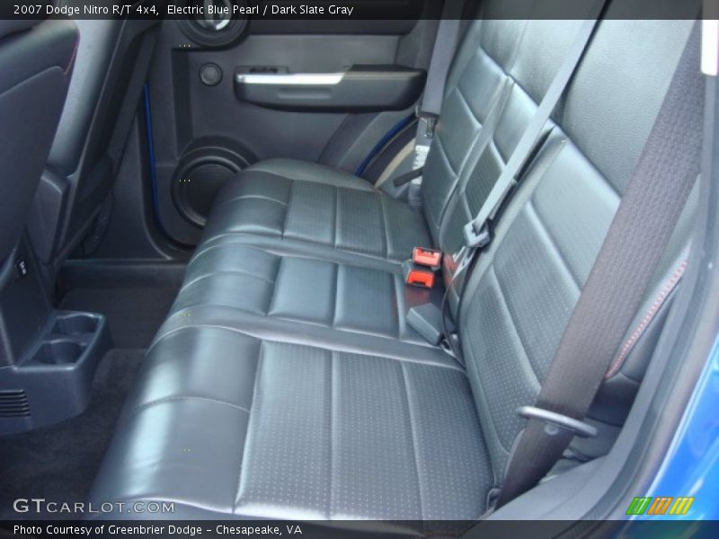 Rear Seat of 2007 Nitro R/T 4x4
