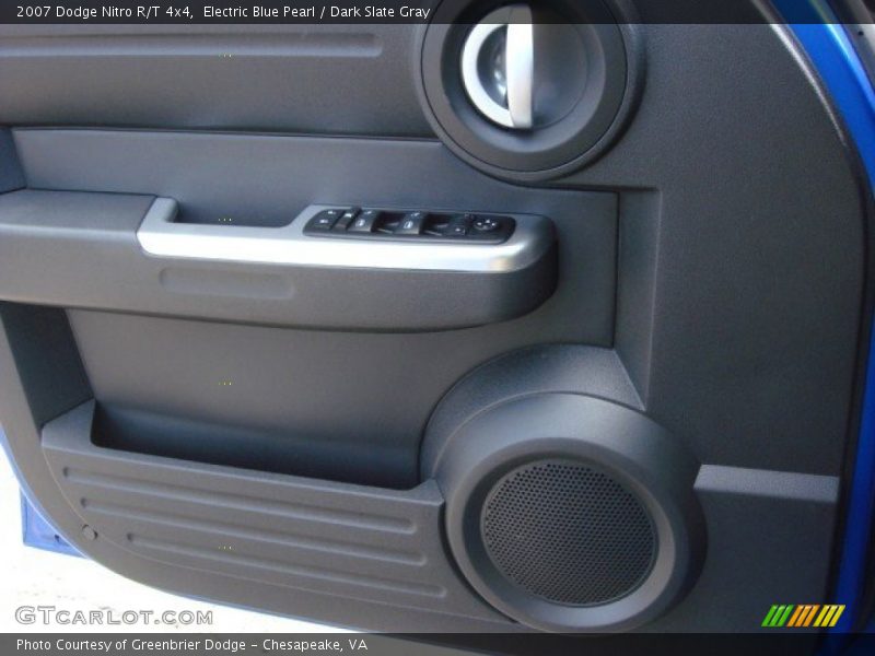 Electric Blue Pearl / Dark Slate Gray 2007 Dodge Nitro R/T 4x4