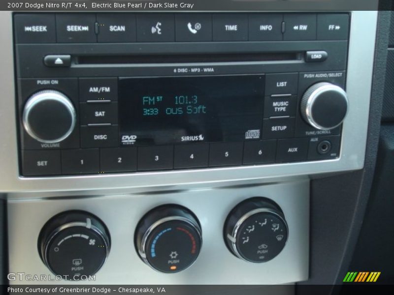 Audio System of 2007 Nitro R/T 4x4