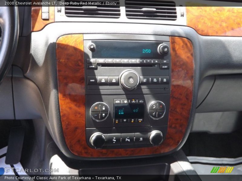 Deep Ruby Red Metallic / Ebony 2008 Chevrolet Avalanche LT