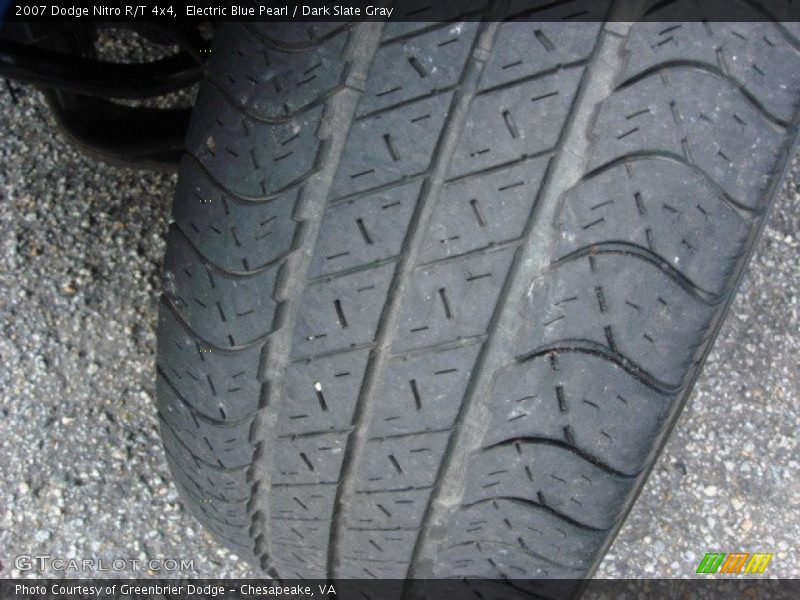 Electric Blue Pearl / Dark Slate Gray 2007 Dodge Nitro R/T 4x4