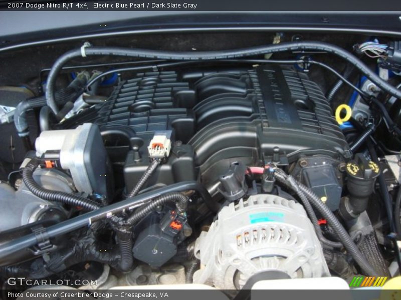  2007 Nitro R/T 4x4 Engine - 4.0 Liter SOHC 24-Valve V6