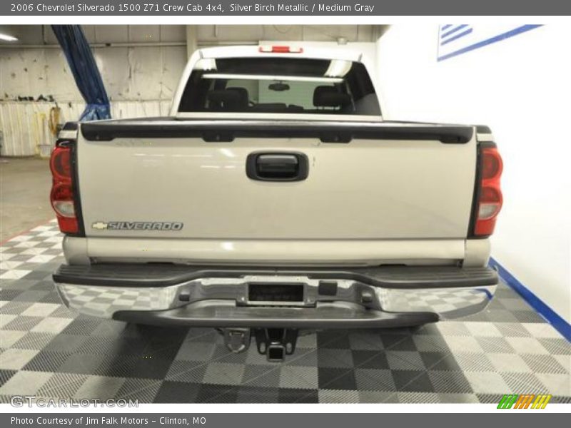Silver Birch Metallic / Medium Gray 2006 Chevrolet Silverado 1500 Z71 Crew Cab 4x4