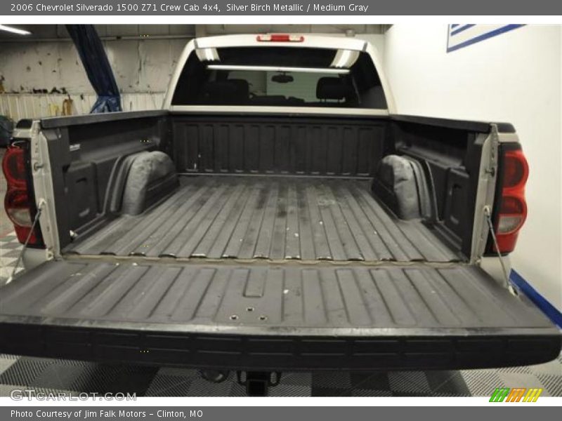 Silver Birch Metallic / Medium Gray 2006 Chevrolet Silverado 1500 Z71 Crew Cab 4x4