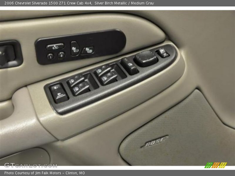 Silver Birch Metallic / Medium Gray 2006 Chevrolet Silverado 1500 Z71 Crew Cab 4x4