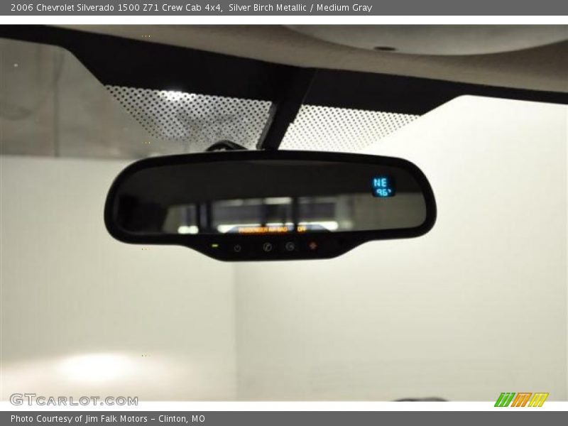 Silver Birch Metallic / Medium Gray 2006 Chevrolet Silverado 1500 Z71 Crew Cab 4x4