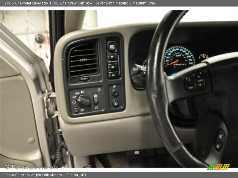 Silver Birch Metallic / Medium Gray 2006 Chevrolet Silverado 1500 Z71 Crew Cab 4x4