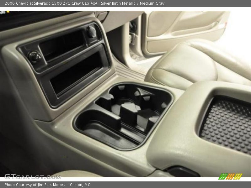 Silver Birch Metallic / Medium Gray 2006 Chevrolet Silverado 1500 Z71 Crew Cab 4x4