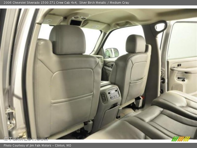 Silver Birch Metallic / Medium Gray 2006 Chevrolet Silverado 1500 Z71 Crew Cab 4x4