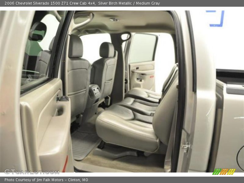 Silver Birch Metallic / Medium Gray 2006 Chevrolet Silverado 1500 Z71 Crew Cab 4x4
