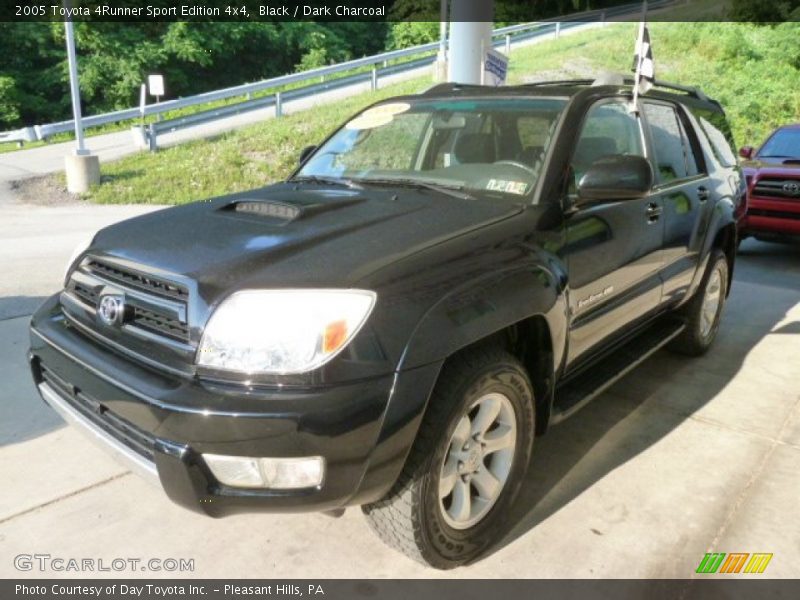 Black / Dark Charcoal 2005 Toyota 4Runner Sport Edition 4x4