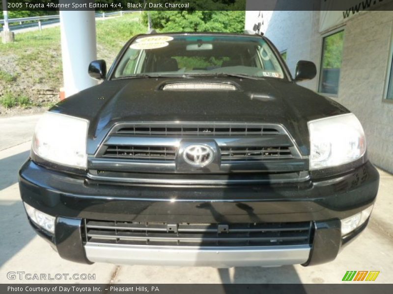 Black / Dark Charcoal 2005 Toyota 4Runner Sport Edition 4x4