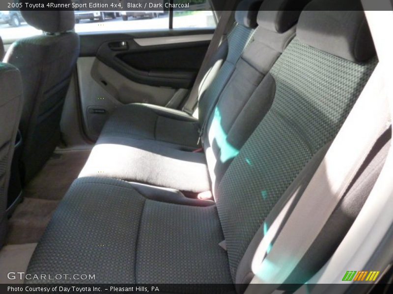 Black / Dark Charcoal 2005 Toyota 4Runner Sport Edition 4x4