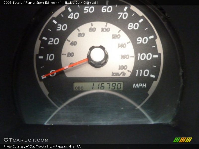 Black / Dark Charcoal 2005 Toyota 4Runner Sport Edition 4x4