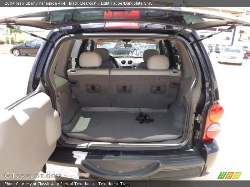Black Clearcoat / Light Taupe/Dark Slate Gray 2004 Jeep Liberty Renegade 4x4