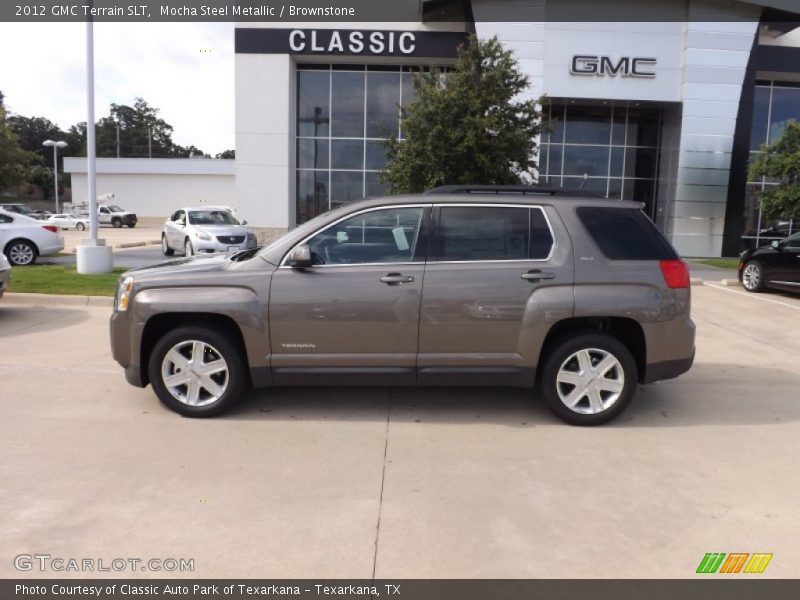 Mocha Steel Metallic / Brownstone 2012 GMC Terrain SLT