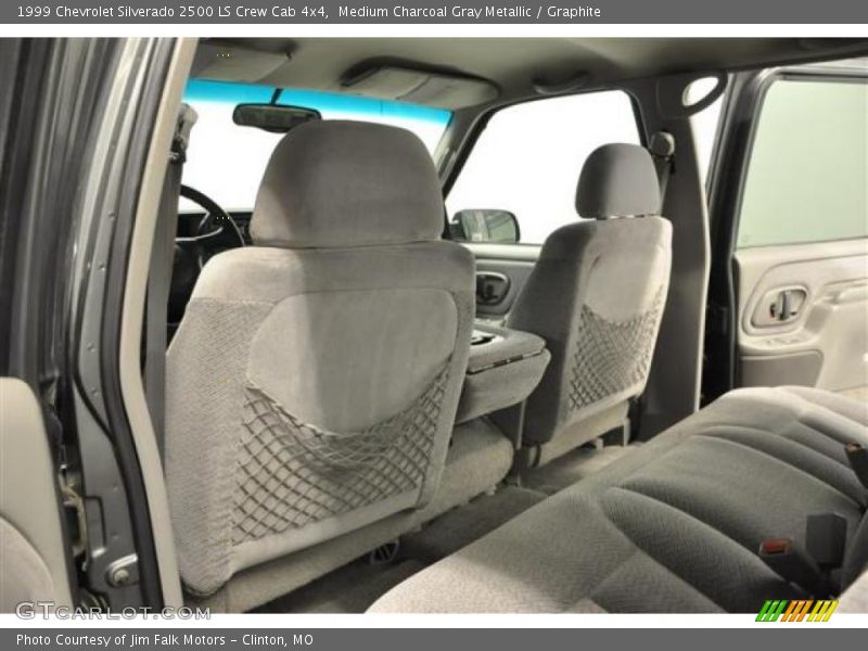 Medium Charcoal Gray Metallic / Graphite 1999 Chevrolet Silverado 2500 LS Crew Cab 4x4