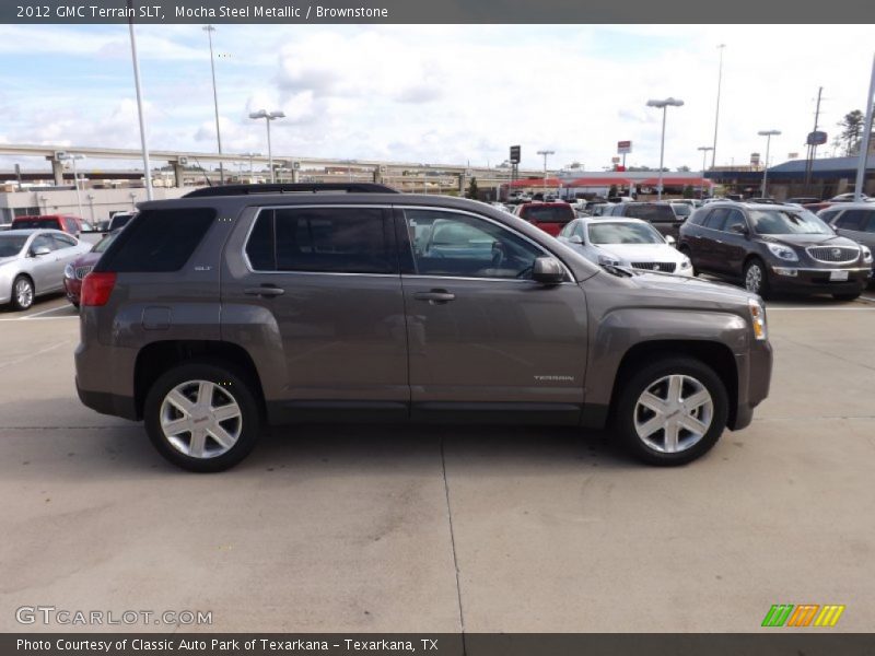 Mocha Steel Metallic / Brownstone 2012 GMC Terrain SLT