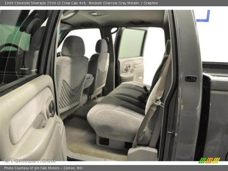 Medium Charcoal Gray Metallic / Graphite 1999 Chevrolet Silverado 2500 LS Crew Cab 4x4