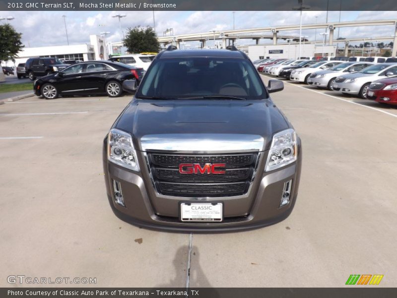 Mocha Steel Metallic / Brownstone 2012 GMC Terrain SLT