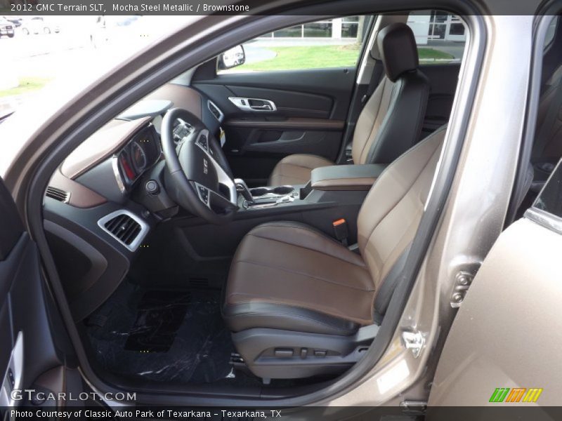 Mocha Steel Metallic / Brownstone 2012 GMC Terrain SLT