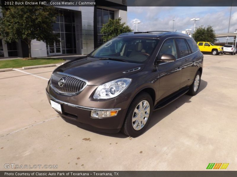 Cocoa Metallic / Cashmere 2012 Buick Enclave FWD