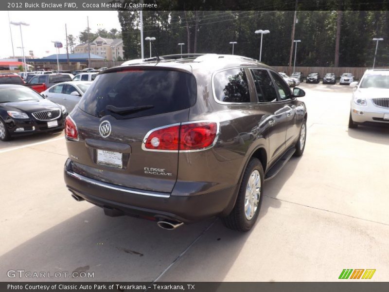 Cocoa Metallic / Cashmere 2012 Buick Enclave FWD