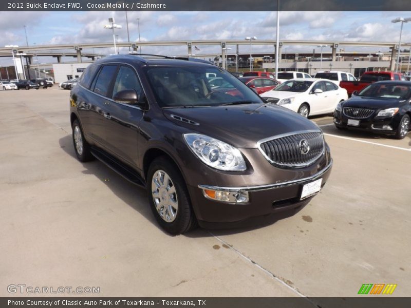Cocoa Metallic / Cashmere 2012 Buick Enclave FWD