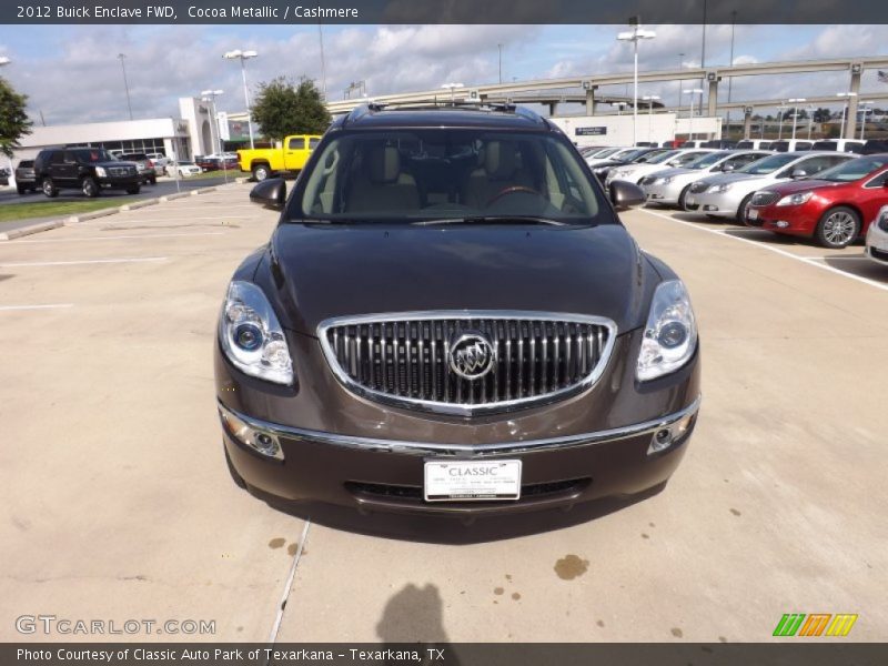 Cocoa Metallic / Cashmere 2012 Buick Enclave FWD