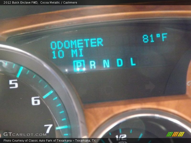 Cocoa Metallic / Cashmere 2012 Buick Enclave FWD