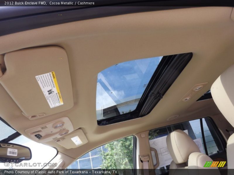 Cocoa Metallic / Cashmere 2012 Buick Enclave FWD