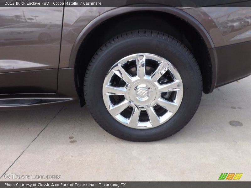 Cocoa Metallic / Cashmere 2012 Buick Enclave FWD