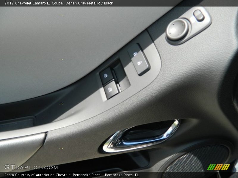 Ashen Gray Metallic / Black 2012 Chevrolet Camaro LS Coupe