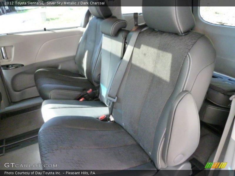 Silver Sky Metallic / Dark Charcoal 2012 Toyota Sienna SE