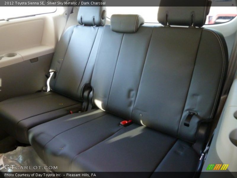 Silver Sky Metallic / Dark Charcoal 2012 Toyota Sienna SE