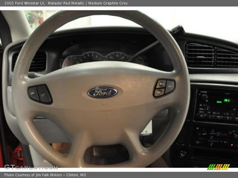 Matador Red Metallic / Medium Graphite Grey 2002 Ford Windstar LX