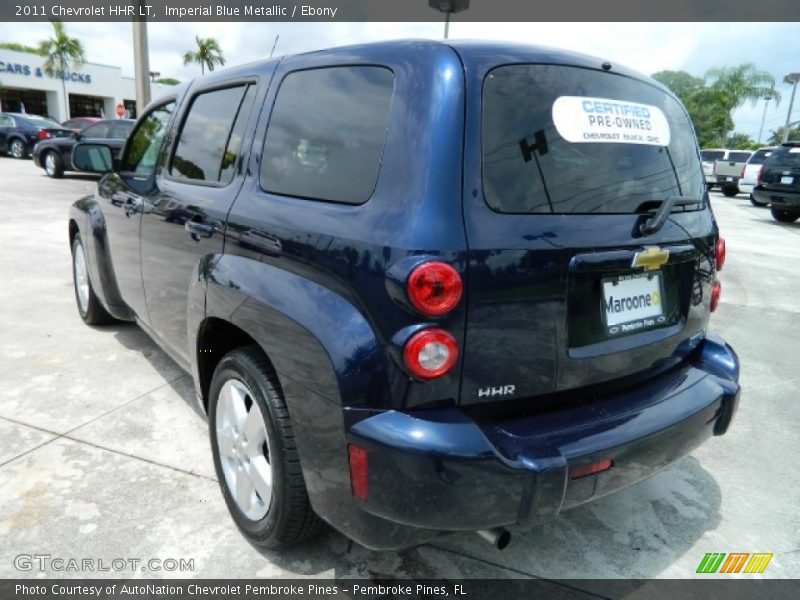 Imperial Blue Metallic / Ebony 2011 Chevrolet HHR LT