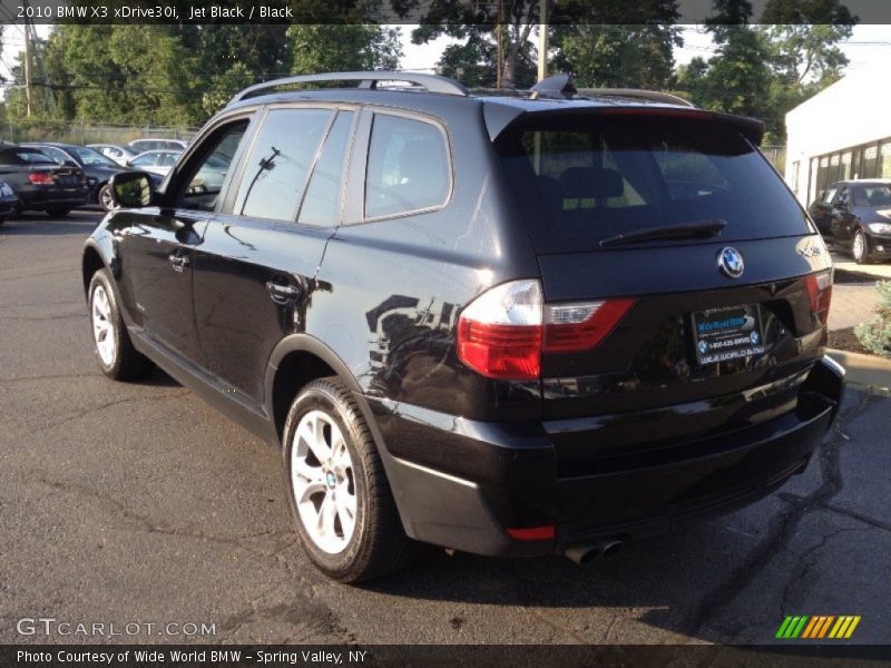 Jet Black / Black 2010 BMW X3 xDrive30i