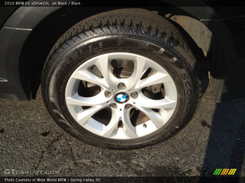 Jet Black / Black 2010 BMW X3 xDrive30i