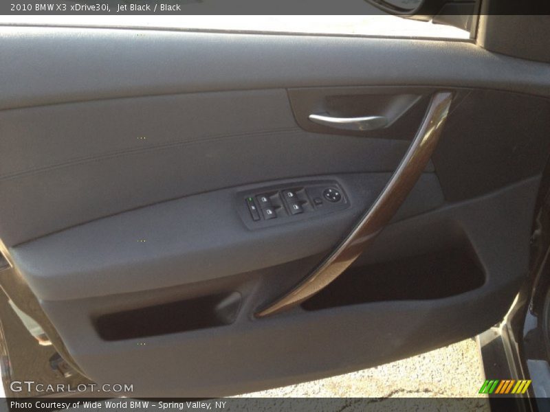 Jet Black / Black 2010 BMW X3 xDrive30i