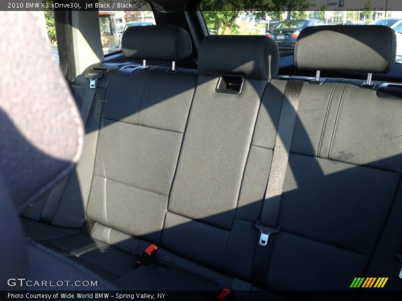 Jet Black / Black 2010 BMW X3 xDrive30i