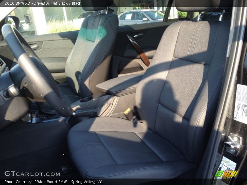 Jet Black / Black 2010 BMW X3 xDrive30i