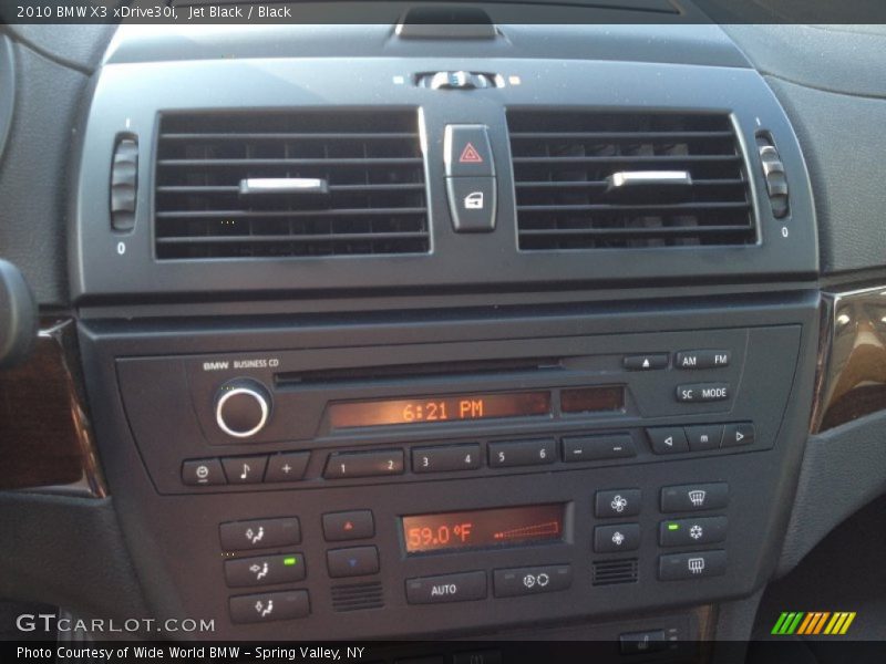 Jet Black / Black 2010 BMW X3 xDrive30i
