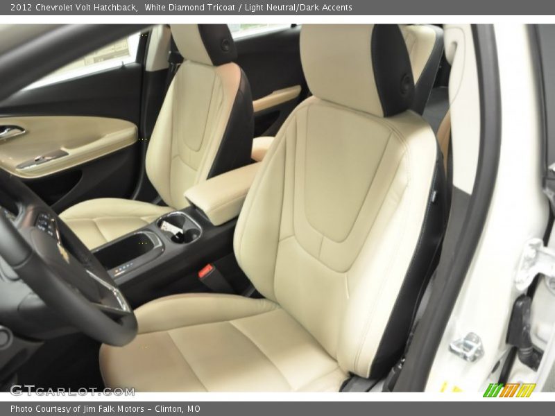 Front Seat of 2012 Volt Hatchback