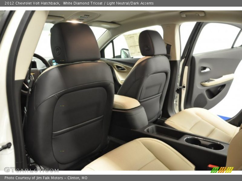  2012 Volt Hatchback Light Neutral/Dark Accents Interior