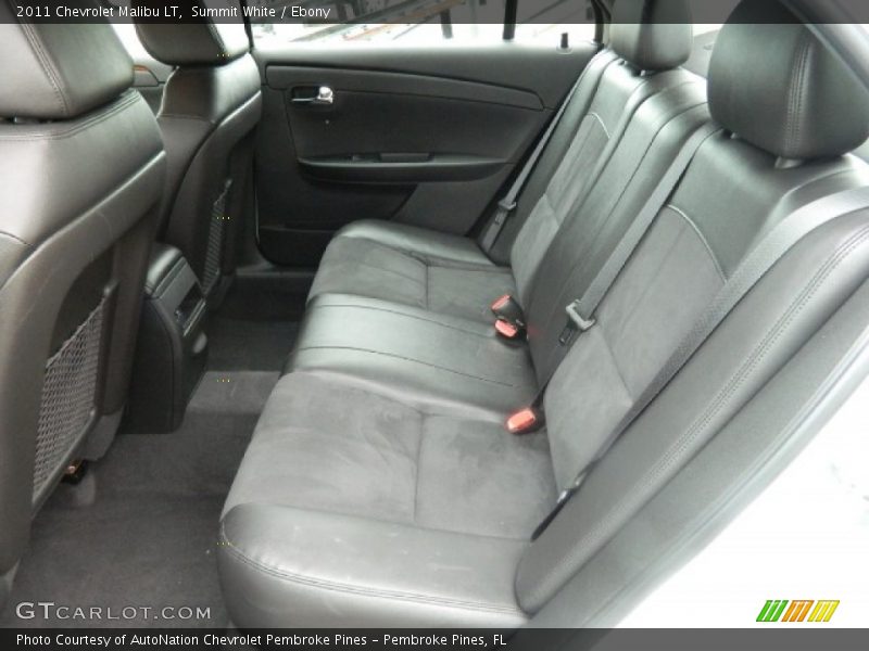 Summit White / Ebony 2011 Chevrolet Malibu LT