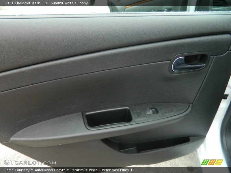 Summit White / Ebony 2011 Chevrolet Malibu LT