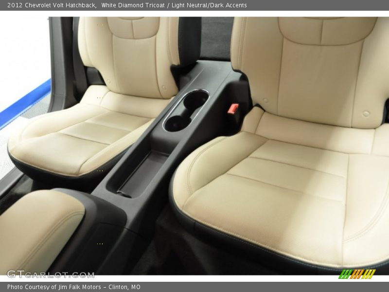 White Diamond Tricoat / Light Neutral/Dark Accents 2012 Chevrolet Volt Hatchback