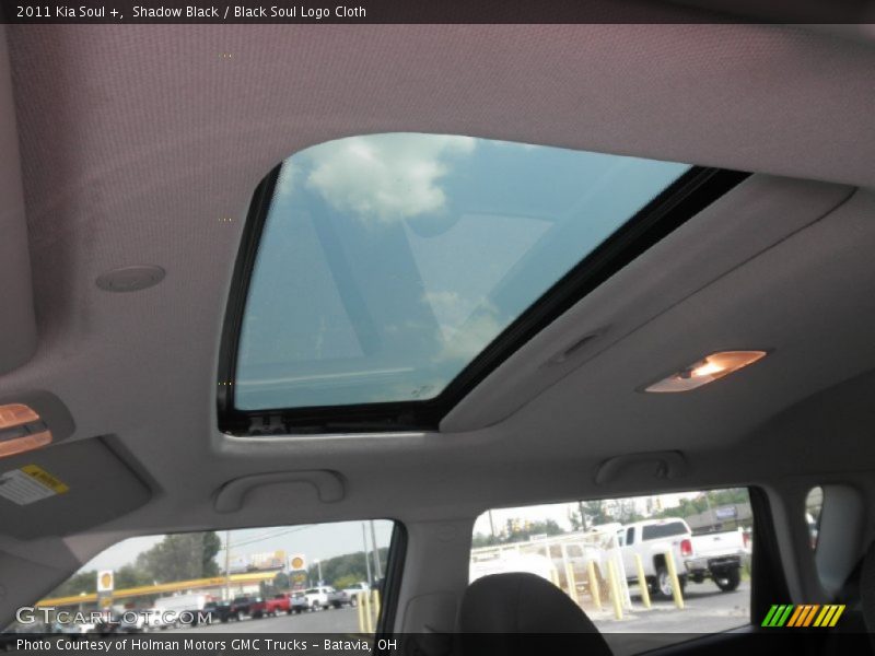 Shadow Black / Black Soul Logo Cloth 2011 Kia Soul +